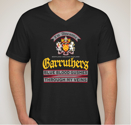 Carruthers Clan Coat of Arms T Shirts Fundraiser - unisex shirt design - front