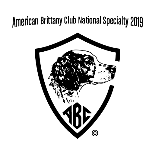 American Brittany Club National Specialty Show funraiser shirt design - zoomed