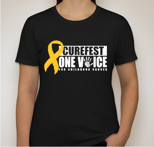 2019 CureFest for Childhood Cancer t-shirt Fundraiser - unisex shirt design - front