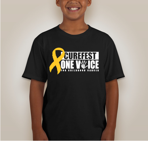 2019 CureFest for Childhood Cancer t-shirt Fundraiser - unisex shirt design - front