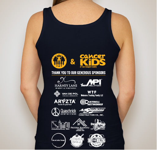 2019 Stomp Out Childhood Cancer 5k Fun Run Fundraiser - unisex shirt design - back
