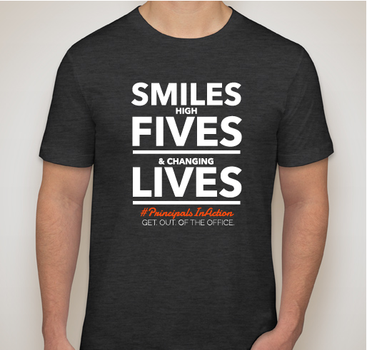 #PrincipalsInAction *All funds support KaBOOM!-to help provide safe play for ALL kids! Fundraiser - unisex shirt design - front