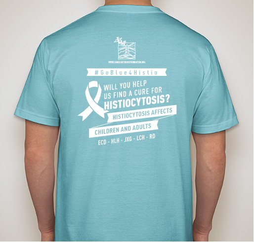 September Histiocytosis Awareness Month! 2019 Fundraiser - unisex shirt design - back
