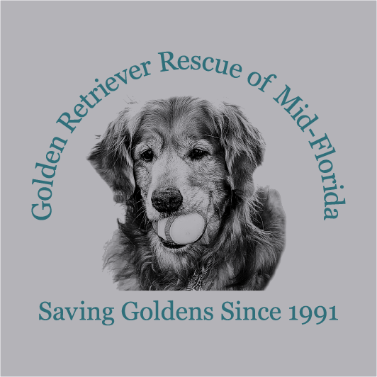 Saving Goldens Since 1991 shirt design - zoomed