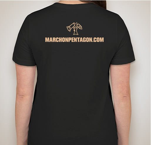Women's March on the Pentagon Fundraiser - unisex shirt design - back