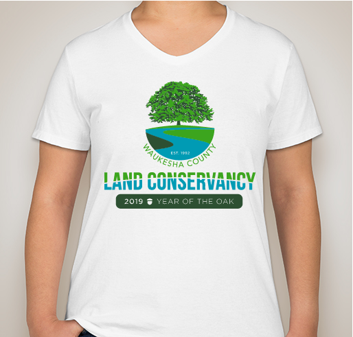 Waukesha County Land Conservancy's "Year of the Oak" Campaign Fundraiser - unisex shirt design - front