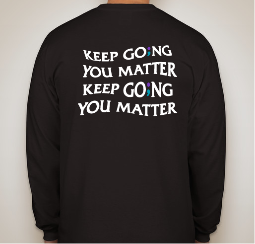 Defenders Against Suicide 20 Fundraiser - unisex shirt design - back