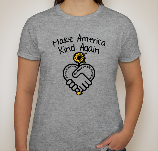 ReesSpecht Life's Cultivate Kindness campaign to spread the seeds of kindness. Fundraiser - unisex shirt design - front