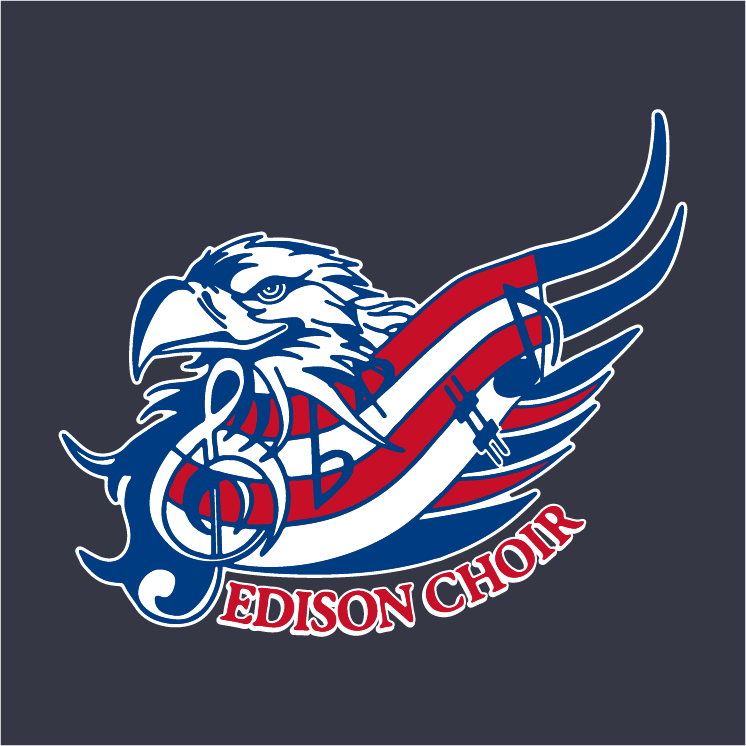 Edison Choir Apparel shirt design - zoomed