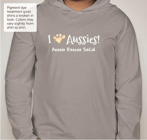 T-shirt Fundraiser for Aussie Rescue SoCal! Fundraiser - unisex shirt design - front