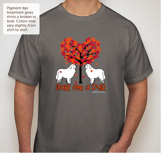 NGPR Fall For A Pyr Fundraiser Fundraiser - unisex shirt design - front