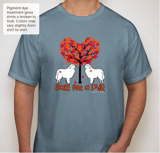 NGPR Fall For A Pyr Fundraiser Fundraiser - unisex shirt design - front