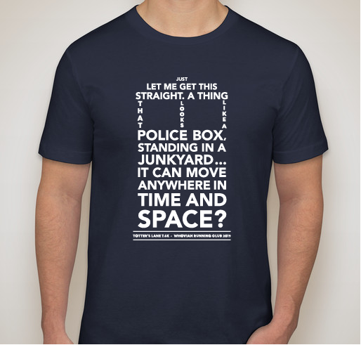 Totter's Lane 7.6k Fundraiser - unisex shirt design - front