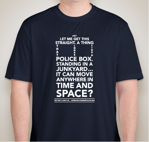 Totter's Lane 7.6k Fundraiser - unisex shirt design - front