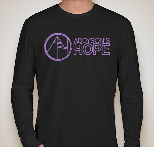 Addyson's HOPE - Apparel Fundraiser - unisex shirt design - front