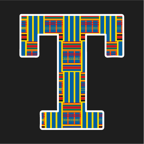 Tufts University Africana Center 50th Anniversary Celebration shirt design - zoomed