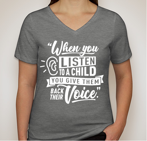 Kids Deserve It! - Ladies Tees Fundraiser - unisex shirt design - front