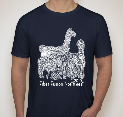 Fiber Fusion Northwest 2019 Fundraiser Fundraiser - unisex shirt design - front
