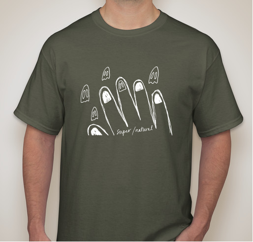 spirit fingers shirt Fundraiser - unisex shirt design - front