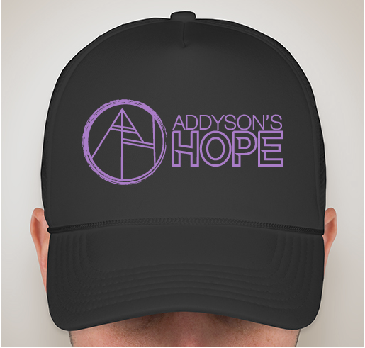 Addyson's HOPE - Hats Fundraiser - unisex shirt design - front