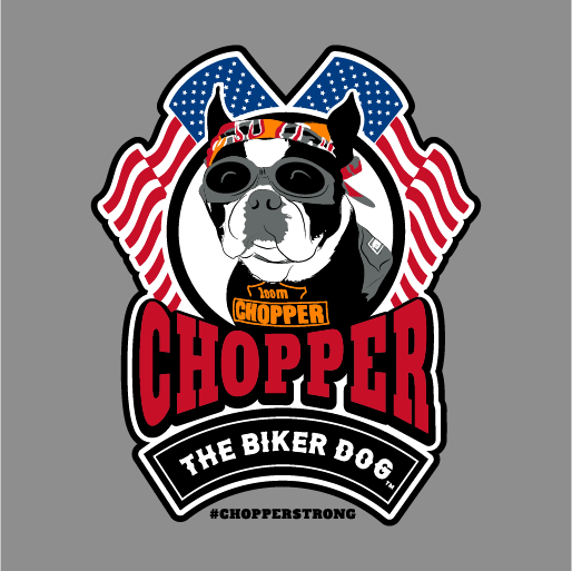 Shirt to help Chopper get the medical care he needs to continue his mission of Chopper Love! shirt design - zoomed