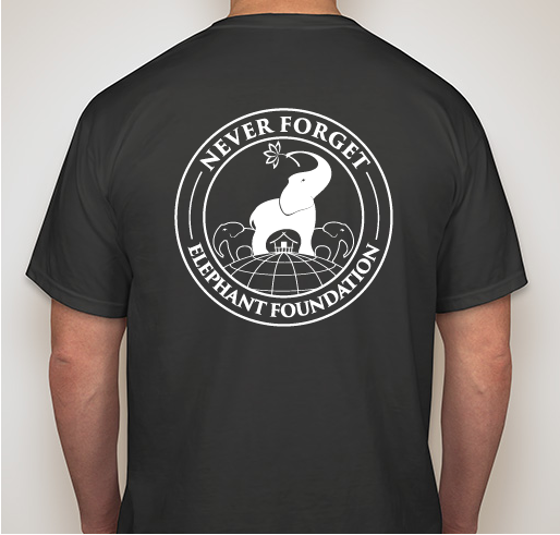 Bringing Elephants Home Fundraiser - unisex shirt design - back