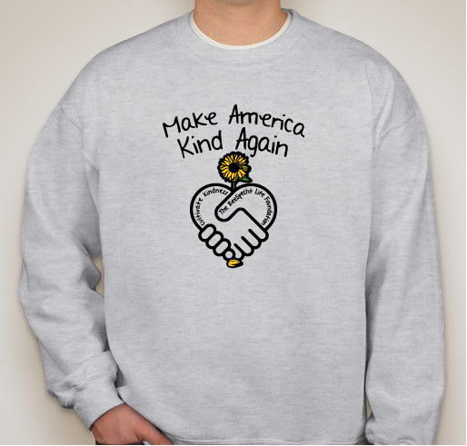 ReesSpecht Life's campaign to Make America Kind Again. Fundraiser - unisex shirt design - front