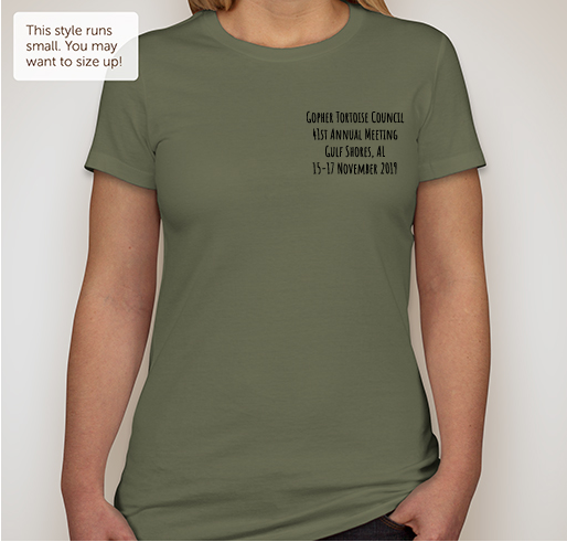 Gopher Tortoise Council 2019 Fundraiser - unisex shirt design - front