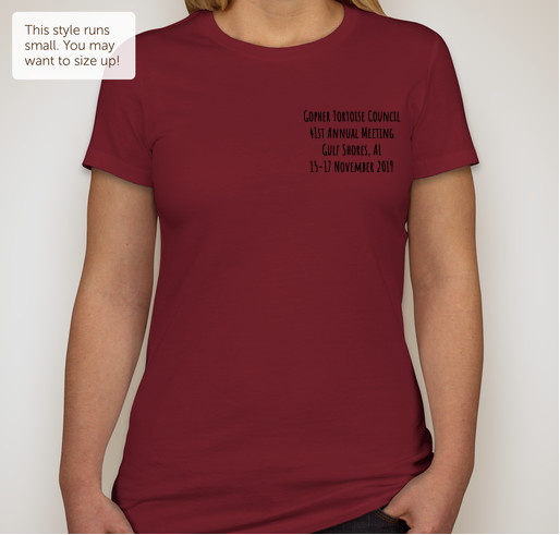 Gopher Tortoise Council 2019 Fundraiser - unisex shirt design - front