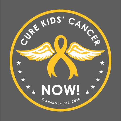 2019 Cure Kids' Cancer Now! Foundation Launch & Emmi Grace's 4th Birthday Project shirt design - zoomed