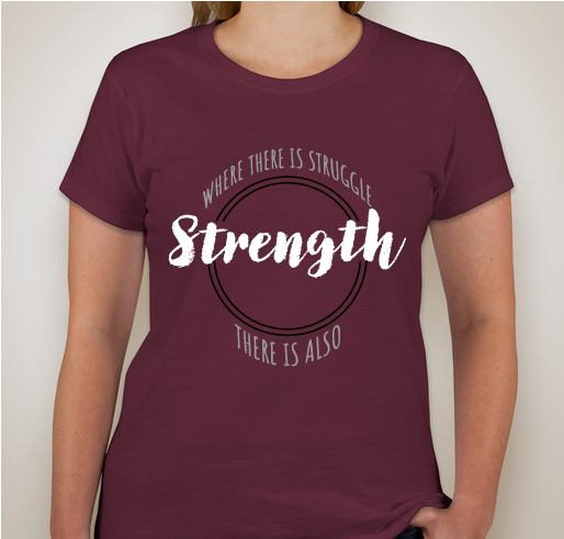 Gabby Strong Fundraiser - unisex shirt design - front