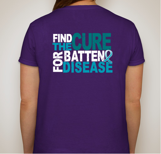 Hope for Addy Fundraiser - unisex shirt design - back