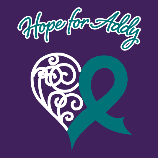 Hope for Addy shirt design - zoomed