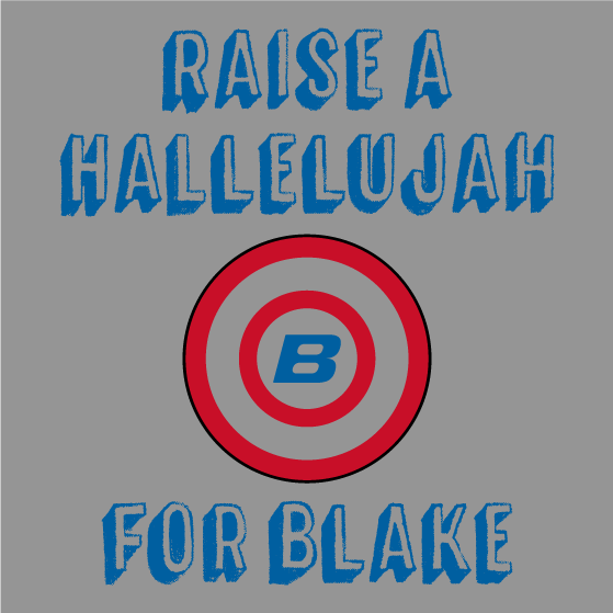 Raise a Hallelujah for Blake shirt design - zoomed