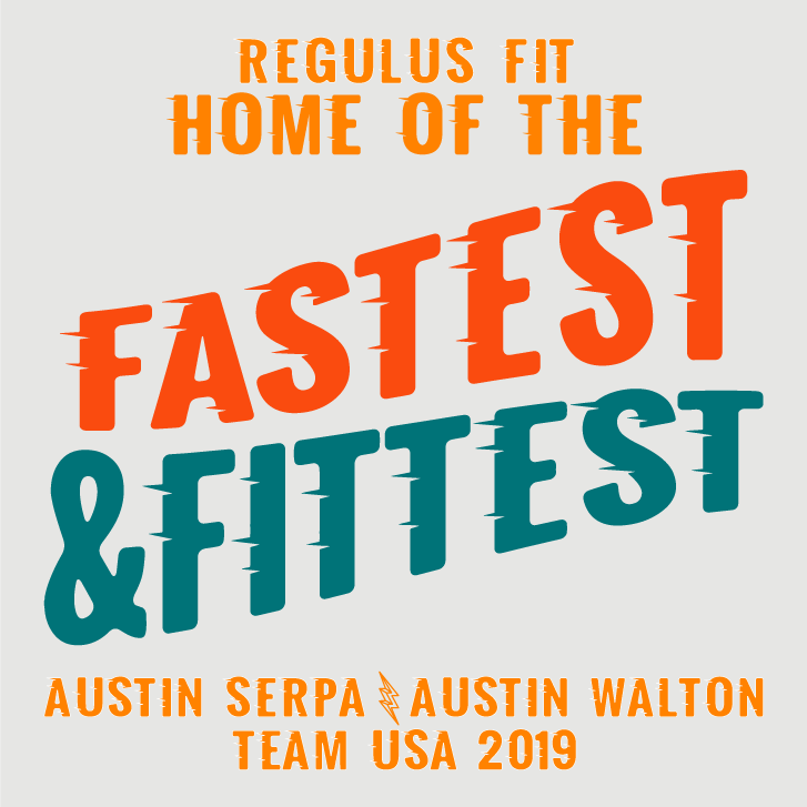 Regulus FIT athletes Austin Serpa and Austin Walton head to the 2019 ISDE in Portugal shirt design - zoomed