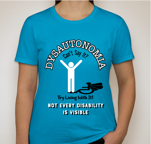 Dysautonomia International Awareness Fundraiser Fundraiser - unisex shirt design - front
