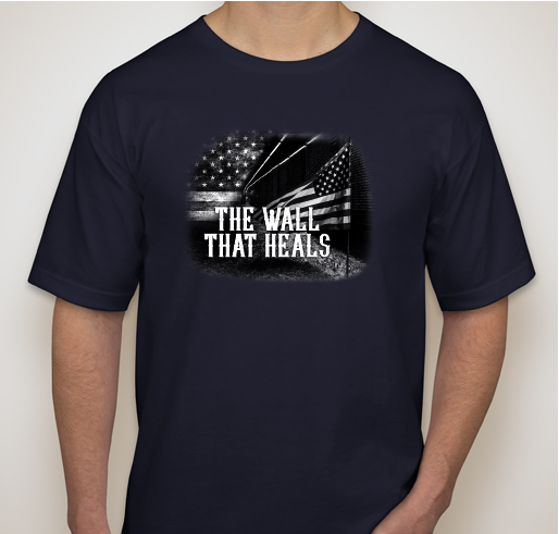 The Wall That Heals 2019 Tour Fundraiser - unisex shirt design - front