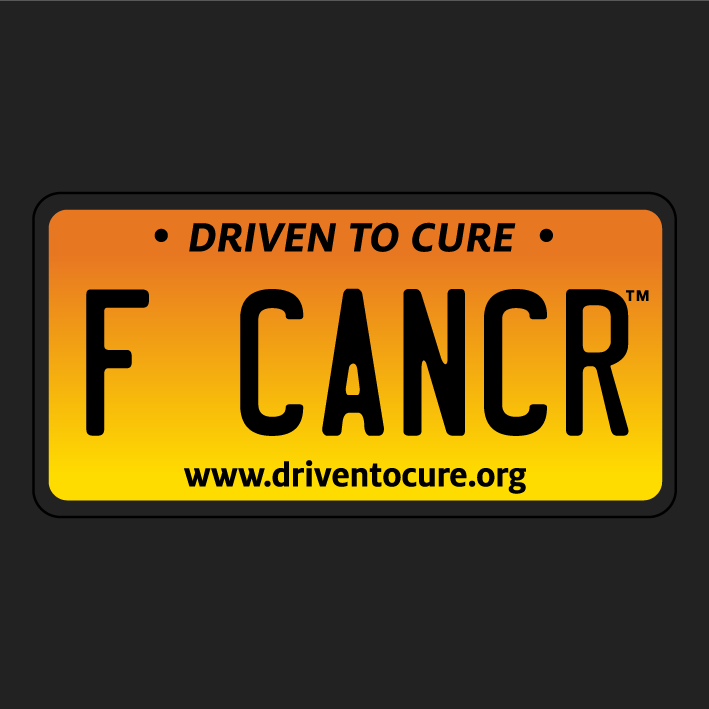 Built to Drive, Driven To Cure - FCANCR shirt design - zoomed