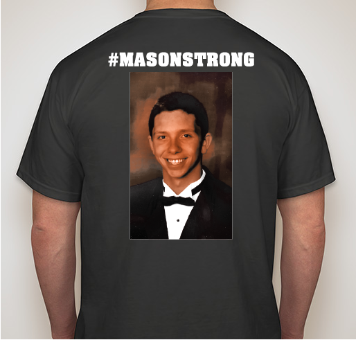 MasonStrong Fundraiser - unisex shirt design - back