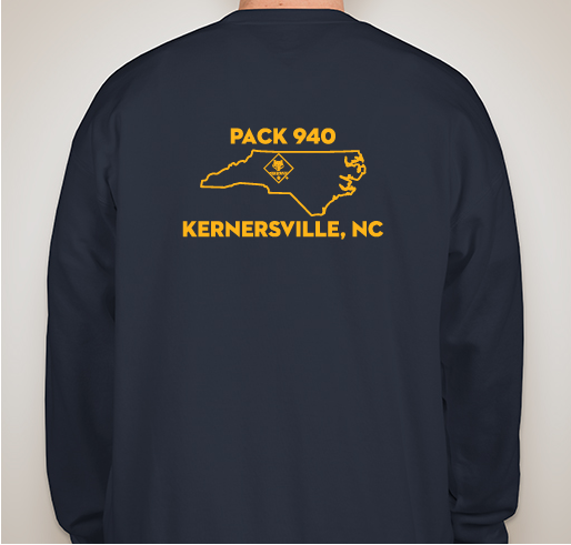 Pack 940 - Den 1 T-Shirt Fundraiser - Limited Time Offer Fundraiser - unisex shirt design - back