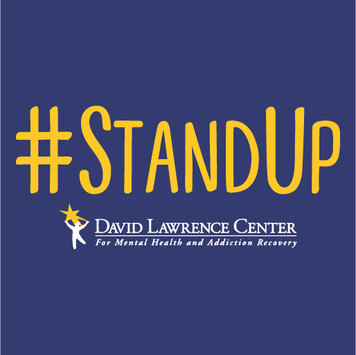 #StandUp for Recovery with DLC shirt design - zoomed