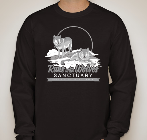 Runs With Wolves Sanctuary - Apparel Fundraiser - unisex shirt design - front