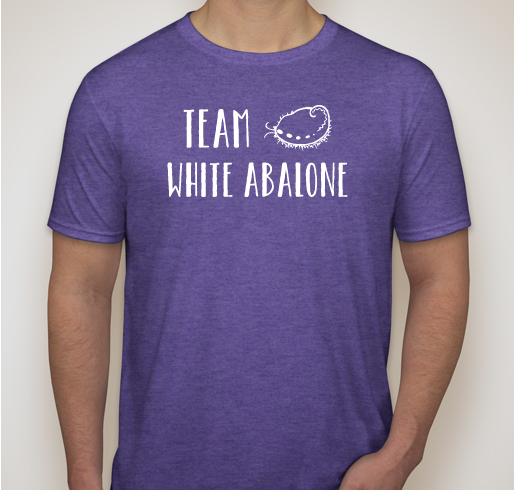 Save White Abalone Fundraiser - unisex shirt design - front