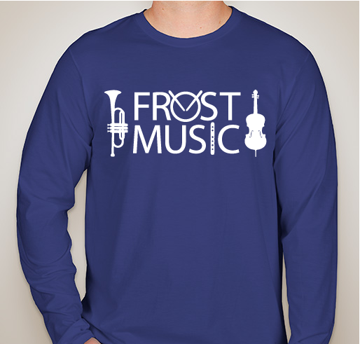 Frost Music Merch 2.0 Fundraiser - unisex shirt design - front