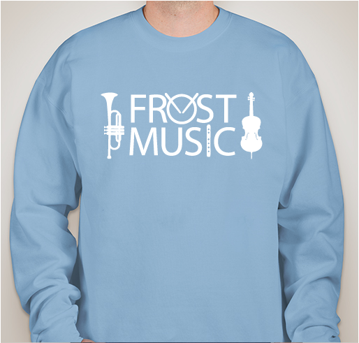 Frost Music Merch 2.0 Fundraiser - unisex shirt design - front