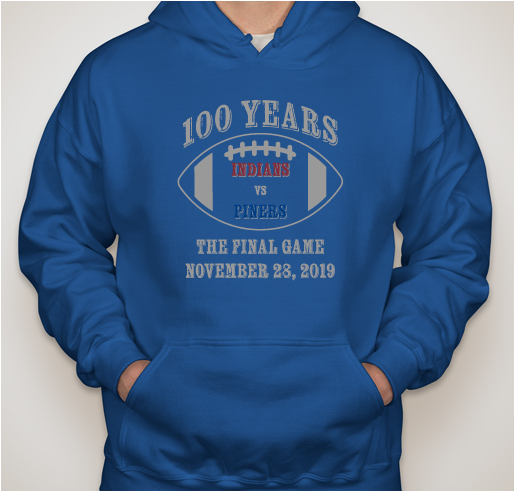 Centennial: 100 Years of Football ( Hoodies) Fundraiser - unisex shirt design - front