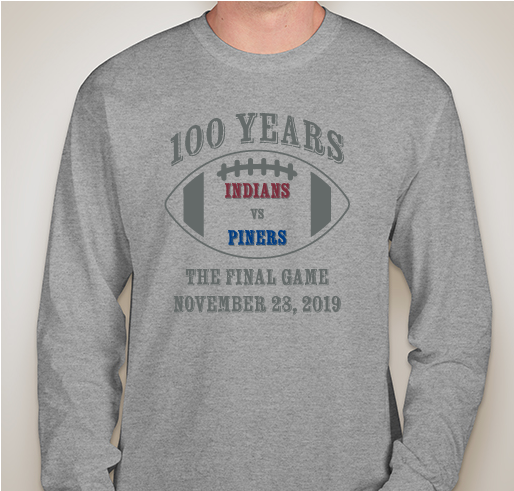 Centennial: 100 Years of Football (Long Sleeve) Fundraiser - unisex shirt design - front
