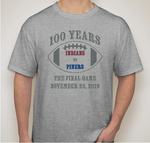 Centennial: 100 Years of Football (Short Sleeve) Fundraiser - unisex shirt design - front