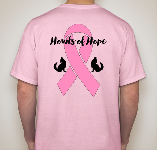 CHMS Pink Out Shirts! Fundraiser - unisex shirt design - back