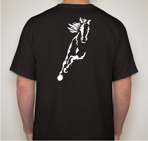 Spirit Open Equestrian Fundraiser - unisex shirt design - back
